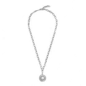 COLLANA CATENA CON PENDENTE SOLE ACCIAIO