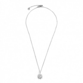 COLLANA PENDENTE SOLE 15MM CRISTALLI