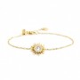 BRACCIALE CON SOLE 15MM PVD ORO