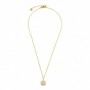 COLLANA PENDENTE SOLE 15MM CRISTALLI