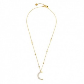 COLLANA PENDENTE LUNA CON CRISTALLI