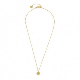COLLANA MEDAGLIETTA PENDENTE ROSA