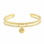 BRACCIALE RIGIDO MEDAGLIETTA PENDENTE