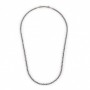 COLLANA CON EMATITE SFACCETTATA E LISCIA