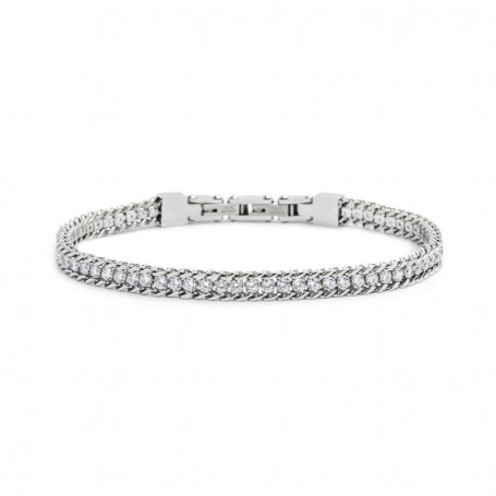 BRACCIALE TENNIS 2,5MM CON CATENA