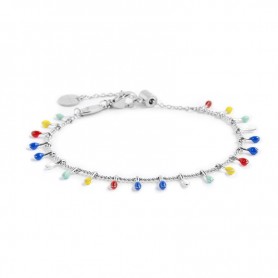 BRACCIALE CON PENDENTI SMALTATI