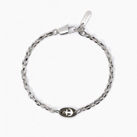 BRACCIALE IN ACCIAIO 316L E PVD GUNMETAL