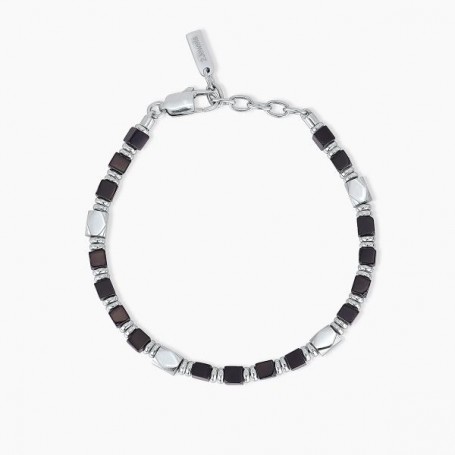 BRACCIALE ONICE E ACCIAIO 316L