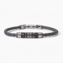 BRACCIALE IN ACCIAIO 316L E PVD GUNMETAL