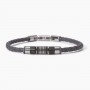 BRACCIALE IN ACCIAIO 316L E PVD GUNMETAL