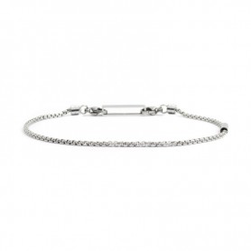BRACCIALE CATENA BOX ROUNDED 2MM