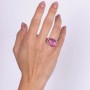 ANELLO IN METALLO CON PIETRA