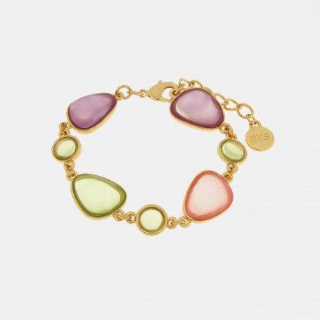BRACCIALE IN METALLO CON CRISTALLI