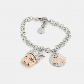 BRACCIALE IN METALLO CON MASCHERA