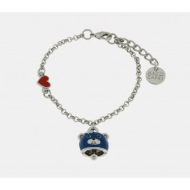 BRACCIALE IN METALLO CON CAMPANELLA