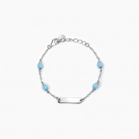 BRACCIALE PERSONALIZZABILE IN ARGENTO