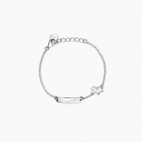 BRACCIALE PERSONALIZZABILE IN ARGENTO
