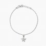 BRACCIALE IN ARGENTO CON STELLINA