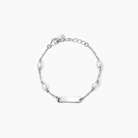 BRACCIALE PERSONALIZZABILE IN ARGENTO