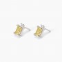 ORECCHINI IN ARGENTO CON ZIRCONE LEMON