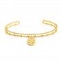 BRACCIALE RIGIDO MEDAGLIETTA INFINITO