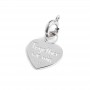 CHARM CUORE ARCOBALENO