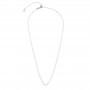 COLLANA CATENA CON PERLE 3,3MM