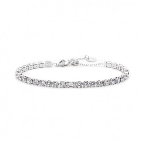 BRACCIALE TENNIS 4MM CON ZIRCONE