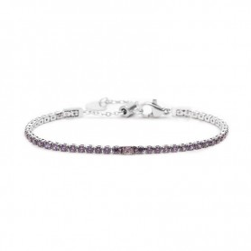 BRACCIALE TENNIS 2,5MM CON ZIRCONE CENTE