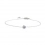 BRACCIALE ACCIAIO CON SOLITARIO