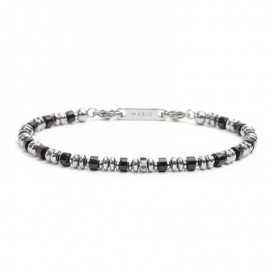 BRACCIALE CON RONDELLE IN PIETRA