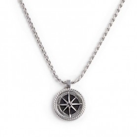 COLLANA ROSA DEI VENTI PENDENTE