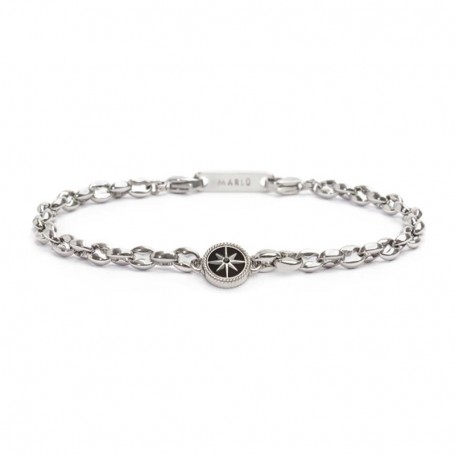 BRACCIALE ROSA DEI VENTI CATENA MARINE