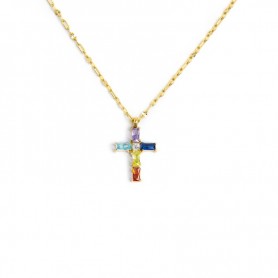 COLLANA CROCE PENDENTE
