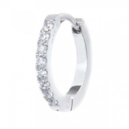 ORECCHINO A CERCHIO 1,6CM CON ZIRCONI