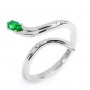 ANELLO SERPENTE CON ZIRCONE