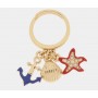 ANELLO IN METALLO CON STELLA MARINA