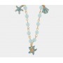 COLLANA IN METALLO CON STELLE MARINE