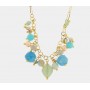 COLLANA IN METALLO CON CRISTALLI