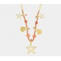 COLLANA IN METALLO CON ANIMALI MARINI