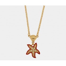COLLANA IN METALLO CON STELLA MARINA