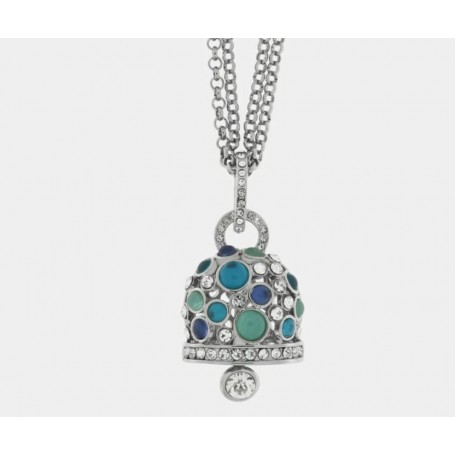 COLLANA IN METALLO CAMPANA PENDENTE