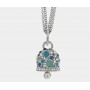 COLLANA IN METALLO CAMPANA PENDENTE