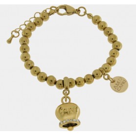 BRACCIALE IN ACCIAIO CON CAMPANELLA