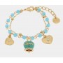 BRACCIALE IN METALLO CON CAMPANA
