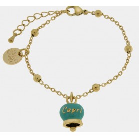 BRACCIALE IN ACCIAIO CON CAMPANELLA