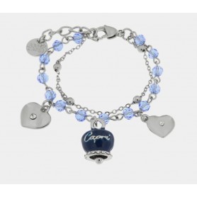 BRACCIALE IN METALLO CON CAMPANA