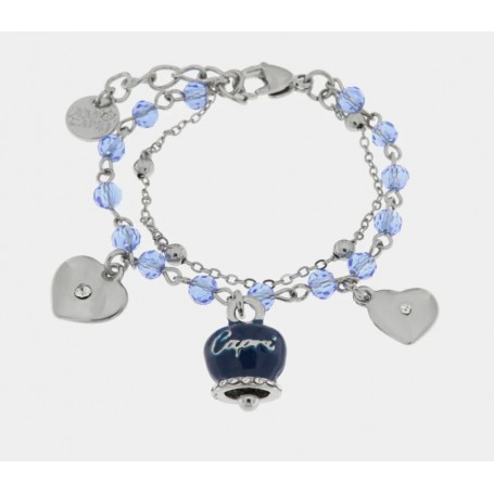BRACCIALE IN METALLO CON CAMPANA