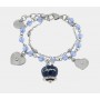 BRACCIALE IN METALLO CON CAMPANA