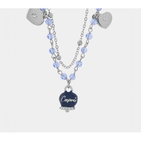 COLLANA IN METALLO CON CAMPANELLA